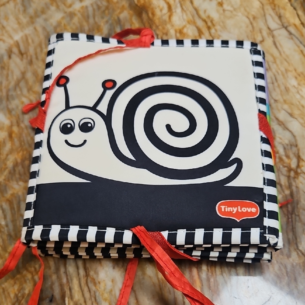 TINY LOVE Double Sided Firsy Baby Book